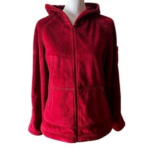 Kristen Blake Women's Plush Red Hoodie Size S